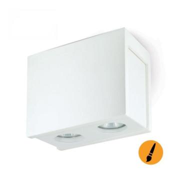  Mennyezeti spotlámpa PURO 2xGU10/25W/230V  kép