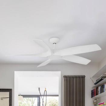 Mennyezeti ventilátor Cocos L LED lámpa, DC, fehér kép