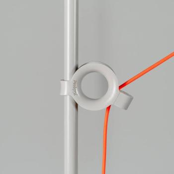 midgard LED állólámpa AYNO XL, szürke/narancs, 2.700 K 290 cm kép
