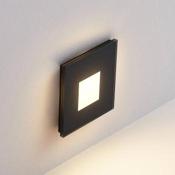 Molto Luce LED-es süllyesztett lámpa Wall R68 Glass SQ, fekete, CCT kép