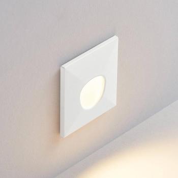 Molto Luce LED süllyesztett lámpa Wall 68 R Sina IP44 SQ, fehér, CCT kép
