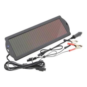  Napelemes töltő autó akkumulátorokhoz 1,8W/12V  kép