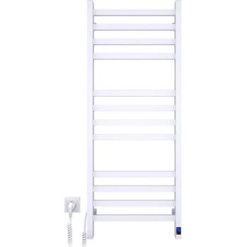 Navin Fürdőszobai törölközőszárító radiátor termosztáttal AVANGARD 459W/230V 120,6 cm IP44 fehér balos  kép