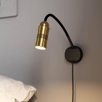 Neo! Flex Hotel II LED falilámpa sárgaréz/fekete kép