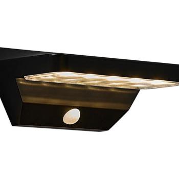 Nordlux Nordlux AGENA LED 5W 3,7V IP44 napelemes fali lámpa érzékelővel  kép