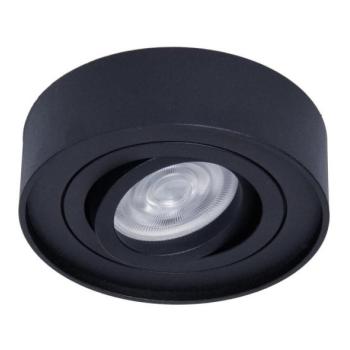  NUSA mennyezeti spotlámpa 1xGU5,3/MR16/50W/12V fekete, kerek  kép