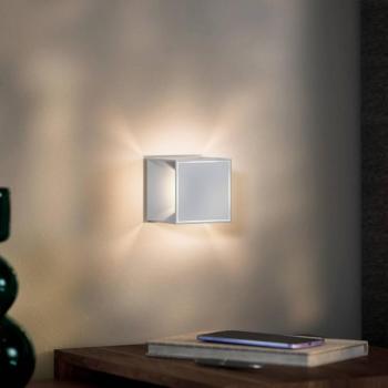 Nutalis mini LED-es újratölthető asztali lámpa, ködszürke, IP54, kép