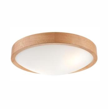  OAK SLIM mennyezeti lámpa 2xE27/60W/230V tölgy, Ø 37 cm  kép