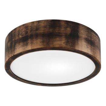  OAK SMOKY mennyezeti lámpa 1xE27/15W/230V, 27,5 cm, tölgy/sötétbarna  kép