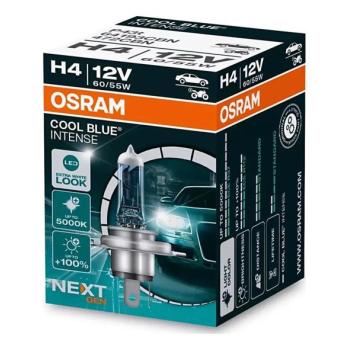 Osram 2x Osram COOL BLUE H4 P43t 60/55W 12V 5000K autóizzó szett  kép