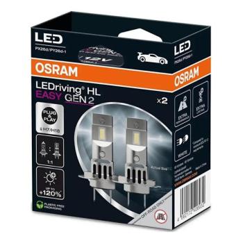 Osram KÉSZLET 2x LED Autóizzó EASY GEN H7 PX26d/16W/12V 6500K  kép