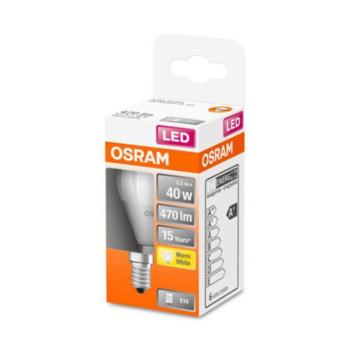 OSRAM LED csepp lámpa E14 4.9W 827 Star, matt kép