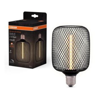 Osram LED Dimmelhető izzó DECOR FILAMENT E27/3,5W/230V 1800K fekete  kép