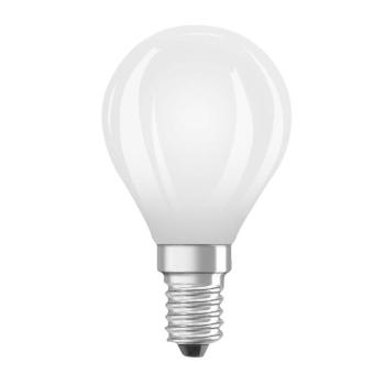 OSRAM LED izzó csepp matt E14 3,8W 2700K 806lm kép