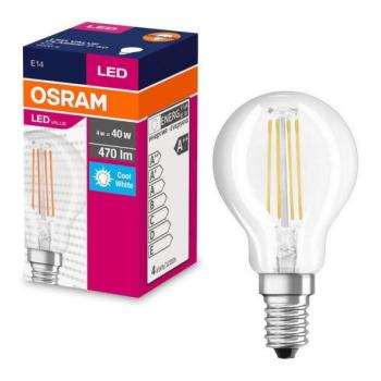 Osram LED Izzó FILAMENT P40 E14/4W/230V 4000K  kép