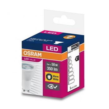 Osram LED Izzó PAR16 GU10/5W/230V 2700K  kép