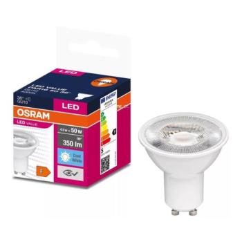 Osram LED Izzó VALUE PAR16 GU10/4,5W/230V 4000K 36° fehér  kép