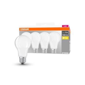 OSRAM LED lámpa Classic E27 10W 2700K 1055lm 4db kép