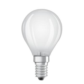 OSRAM LED lámpa E14 4W Classic P 2 700 K matt kép