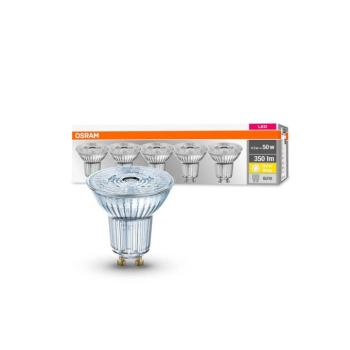 OSRAM LED reflektor GU10 4,3W 36° 2 700K 350lm 5db kép