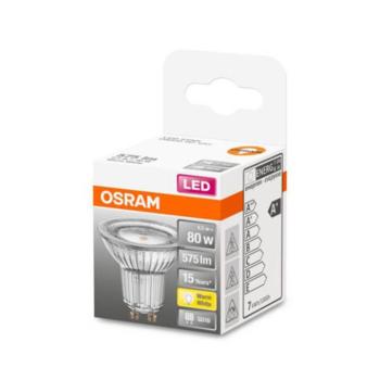 OSRAM LED reflektor GU10 6,9W meleg fehér 120° kép