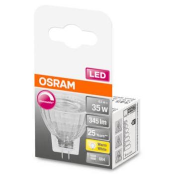 OSRAM LED reflektor GU4 MR11 4,5W 927 36° dimm. kép