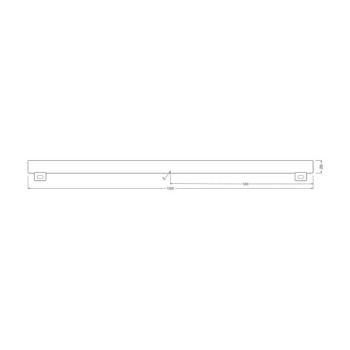 OSRAM LED vonal lámpa S14s 9,9 W cső 2700K 100cm matt dimmelhető kép