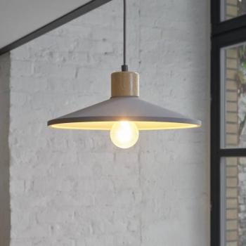 OSRAM lógó világítás CONCRETE WOOD, szürke, Ø 32 cm, beton, E27 kép