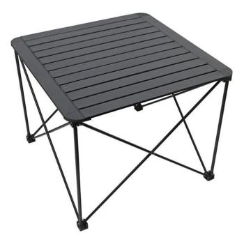  Összecsukható kempingasztal 70x70cm antracit  kép