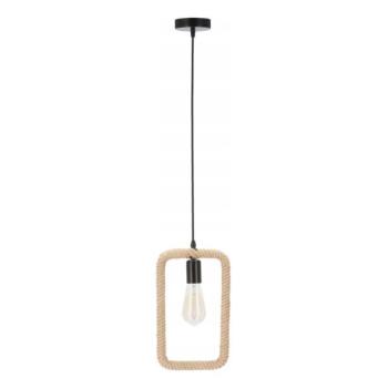  OSTOR kábeles csillár 1xE27/40W/230V bézs/fekete  kép