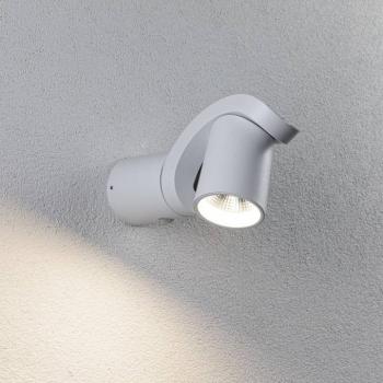 Paulmann LED kültéri fali lámpa Cuff, érzékelő, fehér kép