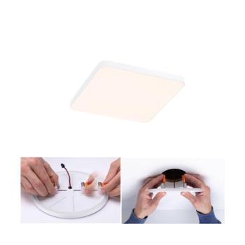 Paulmann Veluna Edge LED süllyesztett IP44 3000K 12x12cm 12x12cm kép