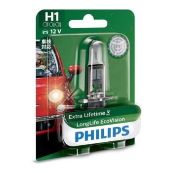 Philips Autó izzó Philips ECO VISION 12258LLECOB1 H1 P14,5s/55W/12V  kép