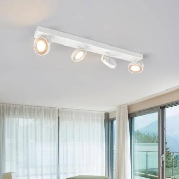 Philips Clockwork LED mennyezeti lámpa fehér 4-égő kép