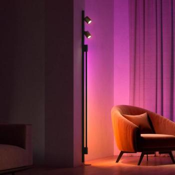 Philips Hue Perifo 2x Spots, gradiens cső fekete kép
