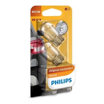 Philips KÉSZLET 2x Autó izzó Philips VISION 12066B2 W3x16q/5W/12V  kép