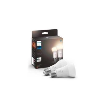 Philips KÉSZLET 2x LED Dimmelhető izzó Philips Hue WHITE E27/9,5W/230V 2700K  kép