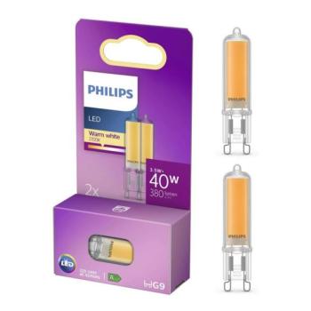 Philips KÉSZLET 2x LED Izzó Philips G9/3,5W/230V 2700K  kép