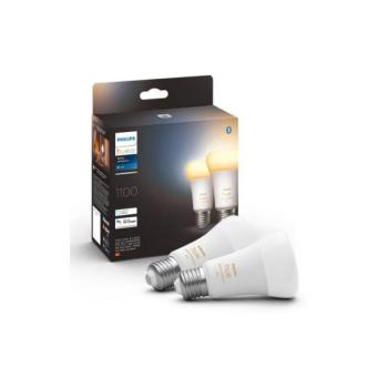 Philips KÉSZLET 2xLED Dimmelhető izzó Philips Hue WHITE AMBIANCE E27/8W/230V 2200 kép