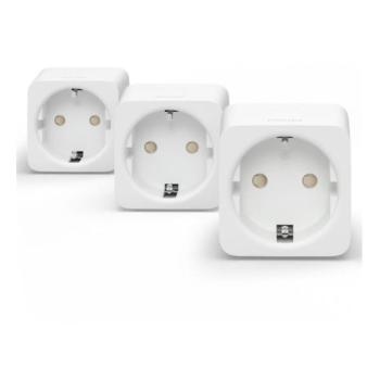 Philips KÉSZLET 3x Okos konnektor Philips Hue Intelligens dugó EU SCHUKO  kép