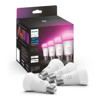 Philips KÉSZLET 4x LED Dimmelhető izzó Philips Hue WACA E27/6,5W/230V 2000 kép