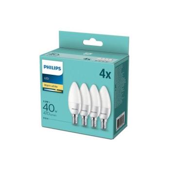 Philips KÉSZLET 4x LED Izzó Philips E14/5,5W/230V 2700K  kép