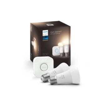 Philips Kezdőkészlet Philips Hue WHITE 2xE27/9,5W 2700K + összekötő eszköz  kép