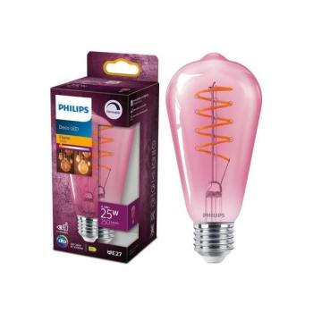 Philips LED Dimmelhető izzó DECO Philips ST64 E27/4,5W/230V 1800K  kép