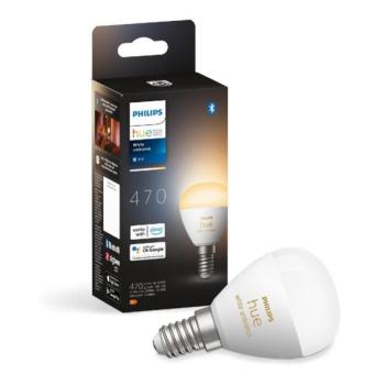Philips LED Dimmelhető izzó Philips Hue WHITE AMBIANCE P45 E14/5,1W/230V 2200 kép