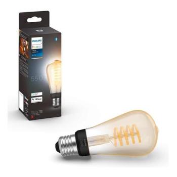 Philips LED Dimmelhető izzó Philips Hue WHITE AMBIANCE ST64 E27/7W/230V 2200 kép