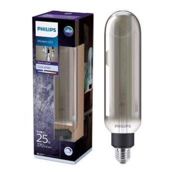 Philips LED Dimmelhető izzó SMOKY VINTAGE Philips T65 E27/6,5W/230V 4000K  kép