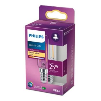 Philips LED Hűtőszekrény izzó VINTAGE Philips T25L E14/2,1W/230V 2700K  kép