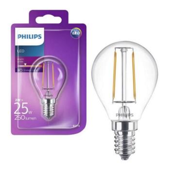 Philips LED Izzó Philips VINTAGE E14/2W/230V 2700K  kép