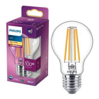 Philips LED Izzó VINTAGE Philips A60 E27/10,5W/230V 2700K  kép